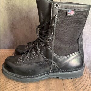 Danner Black Leather Tactical Boots